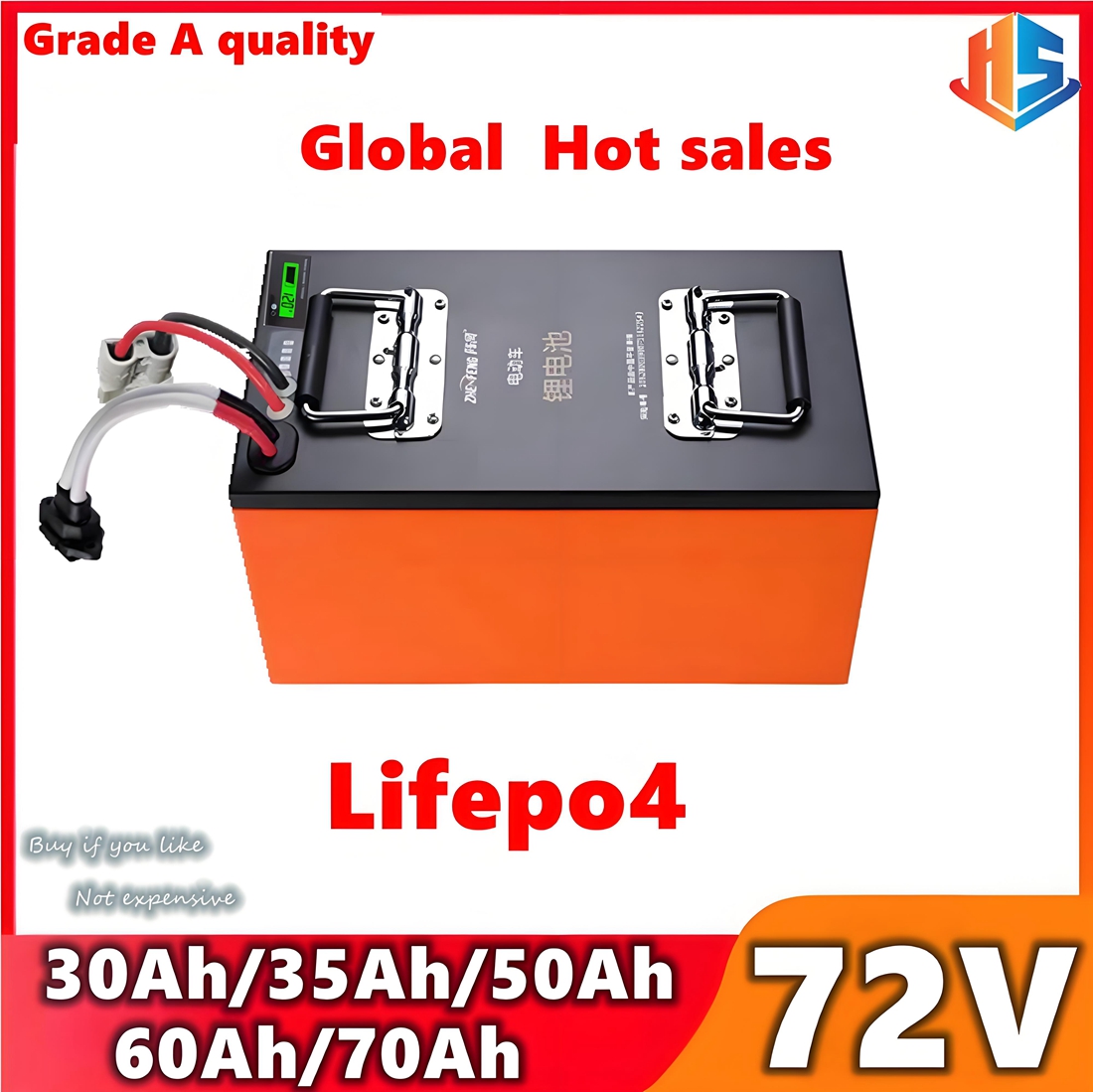 Baterai Lifepo4 72V 50Ah 60AH  - 72V 60Ah Lifepo4 Battery Pack ulasan dan harga