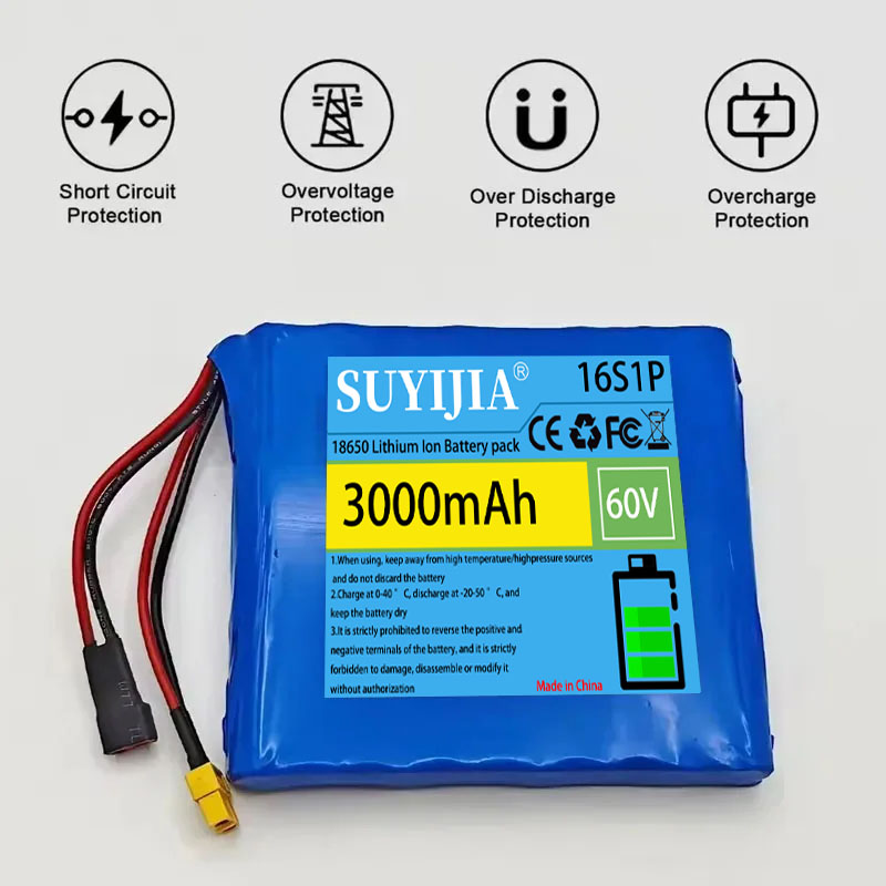 Baterai Lithium Aste Untuk Sku - 60V 30Ah Electric Scooter Battery ulasan dan harga